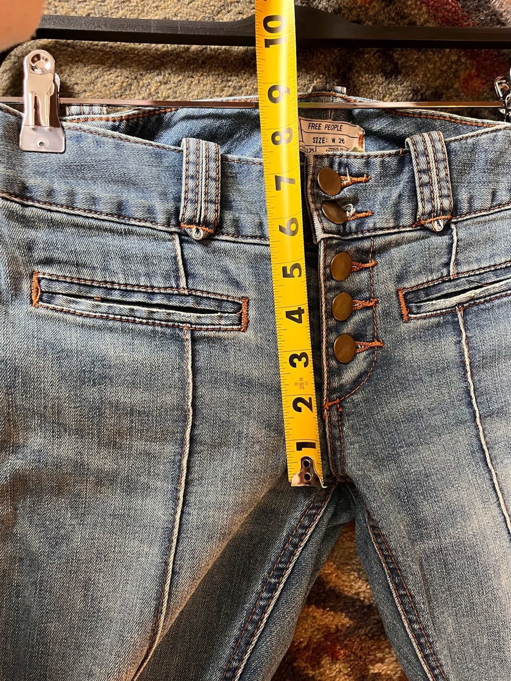 Free People Flare Jeans Vintage - Picture 5 of 8